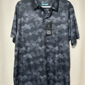 PGA Tour Black Camo Polo Shirt